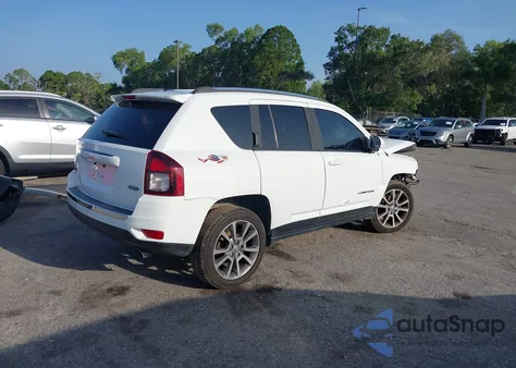 2016 Jeep Compass High Altitude Edition из США, поврежденный, VIN 1C4NJDEB5GD580014